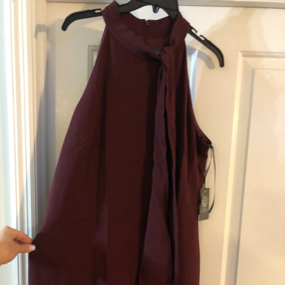 Vince Camuto Jumpsuit - Burgundy
